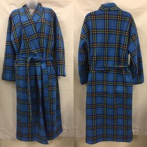 Victoria's Secret Blue Plaid Robe